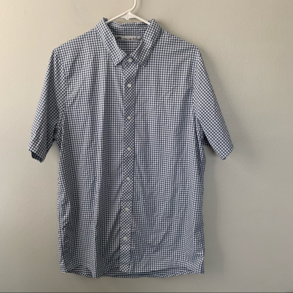 Travis Matthew Short Sleeve Button Down Shirt - image 1